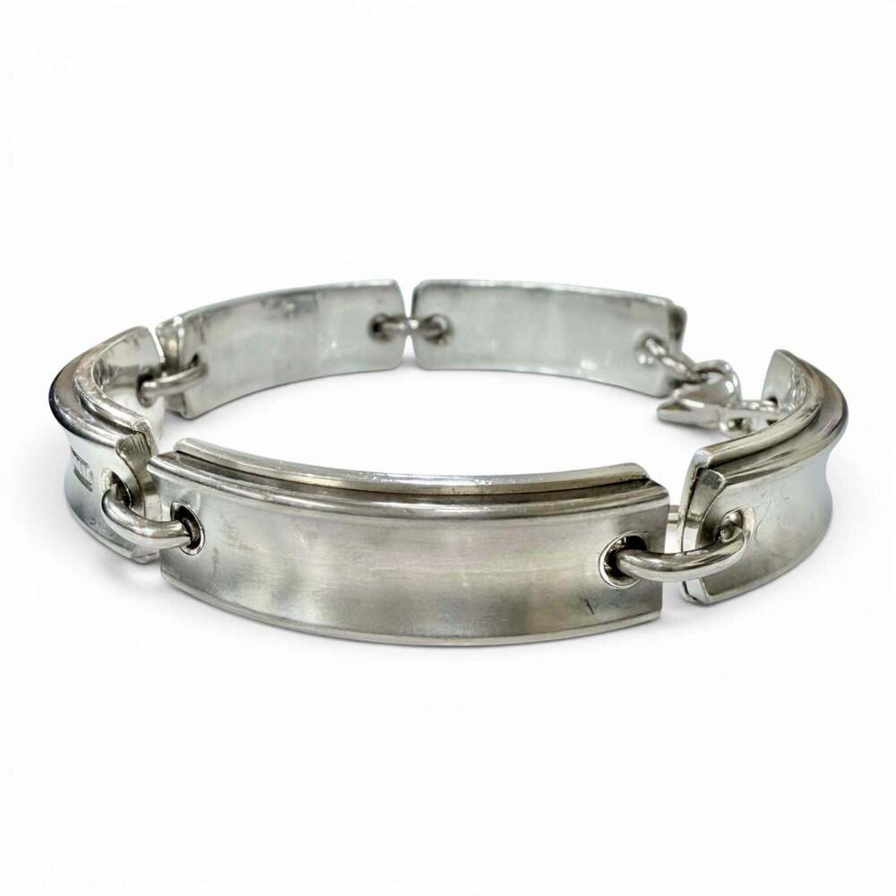 TIFFANY Authentic Silver Charm Bracelet - Picture 2 of 8